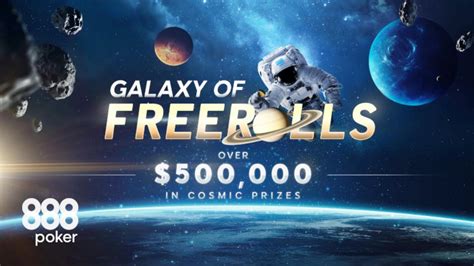 888poker’s Galaxy of Freerolls!.